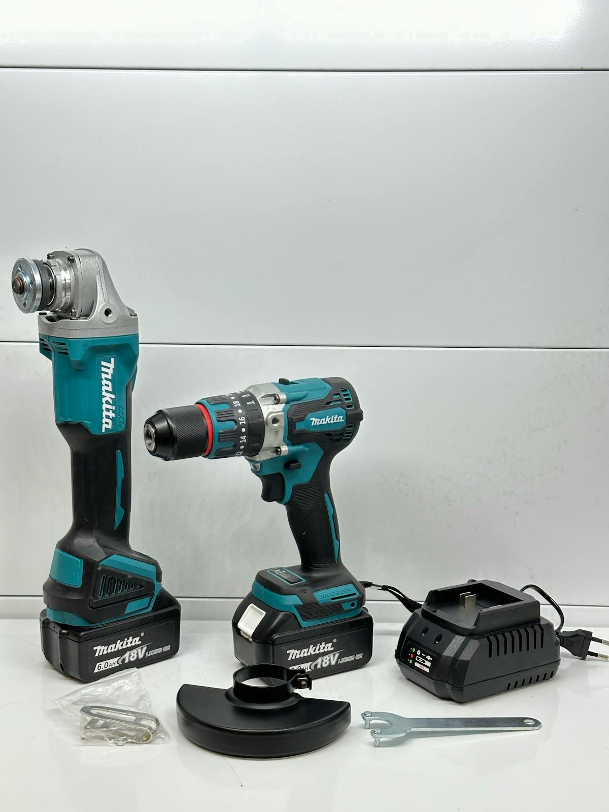 Power tool batteries and cordless drill driver accessories